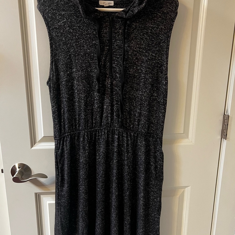 Eyeshadow Heathered Black Dress